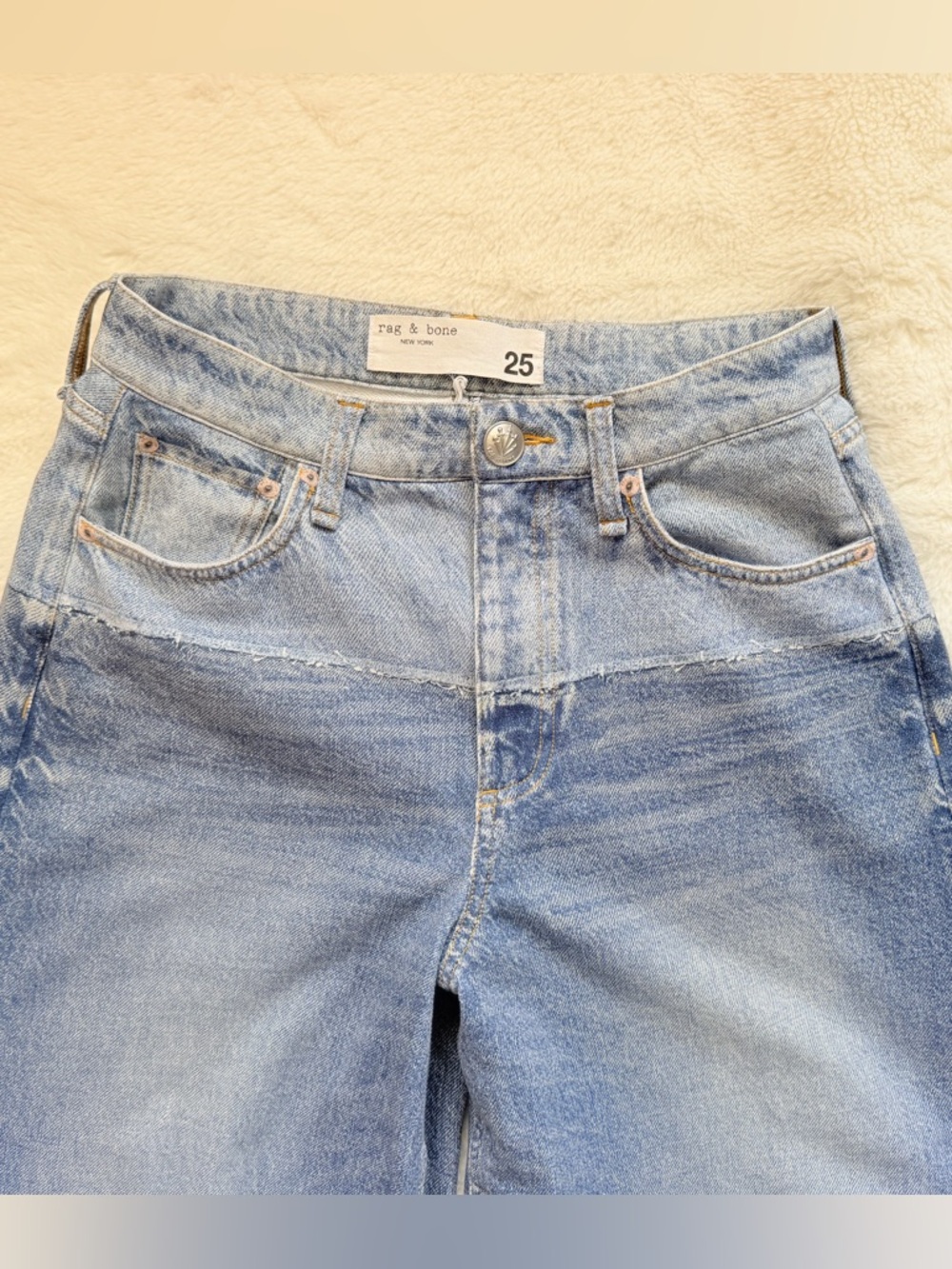 Rag & Bone Miramar Sofie Wide-Leg Pants - Color Antonia - Sweatpant Jeans - Picture 5 of 16